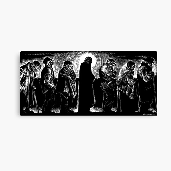 Jesús de las líneas de pan Lienzo