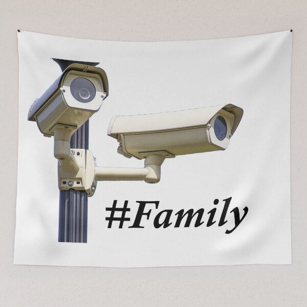 Item preview, Two white surveillance cameras designed and sold by bassel-ad.