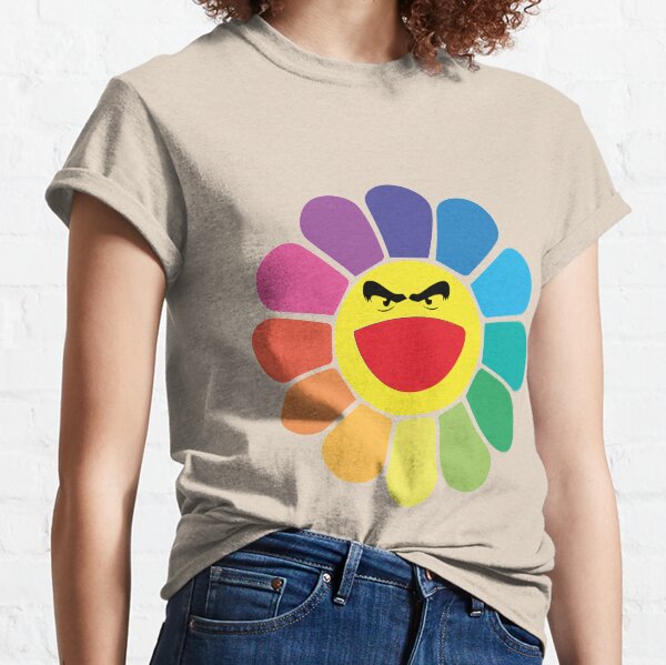 Takashi Murakami Happy Flower T-shirt classique