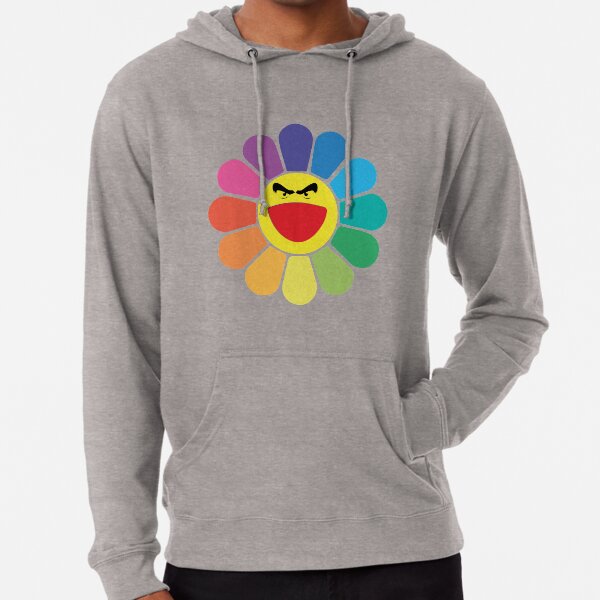 Takashi Murakami Happy Flower Sudadera ligera con capucha