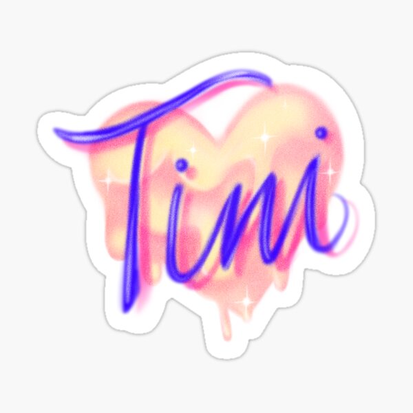 TINI Airbrush Sticker