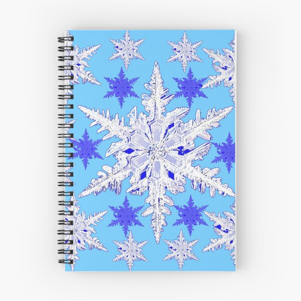 Item preview, BABY BLUE SNOWFLAKE CRYSTALS designed and sold by sharlesart.