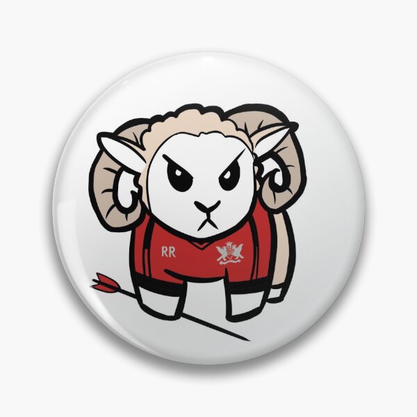Item preview, Rufus the Ram angry boi designed and sold by LazyBlackCatArt.