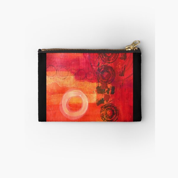 Item preview, Hand Painted Abstract Art Red Textures designed and sold by NancyMerkle.