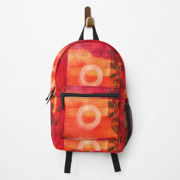 Item preview, Hand Painted Abstract Art Red Textures designed and sold by NancyMerkle.