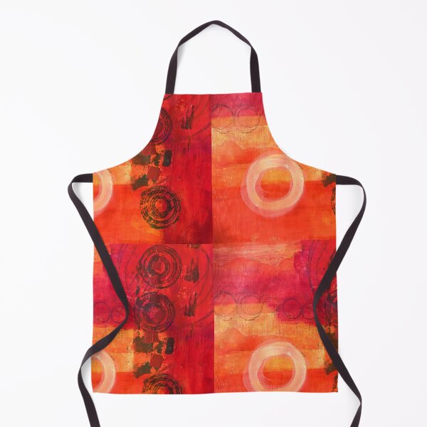 Item preview, Hand Painted Abstract Art Red Textures designed and sold by NancyMerkle.