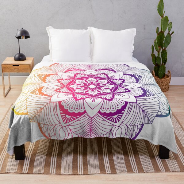 Aperçu de l'œuvre Conception de mandala coloré créée et vendue par urbanstore69.