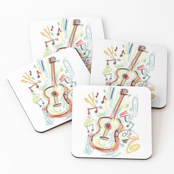 Item preview, Guitar drawing designed and sold by taveulrangue.