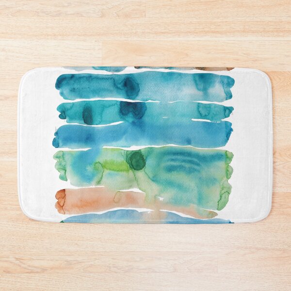 Item preview, Ocean colors abstract designed and sold by AgniArt.
