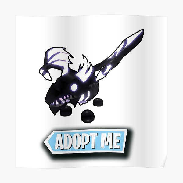 Posters Characters Redbubble - dragon de escarcha adopt me roblox wiki fandom