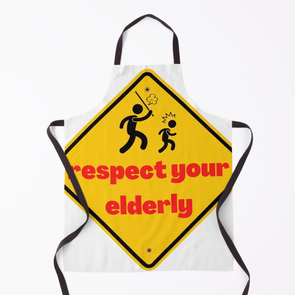Item preview, Respect Your Elderly Funny Shirt designed and sold by China Decoded.