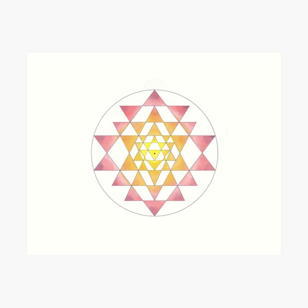 Item preview, Sri Yantra 09 designed and sold by Sri Yantra Art.