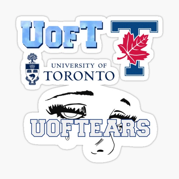 Item preview, university of Toronto/UofT/UofTears sticker pack designed and sold by madebyshania.