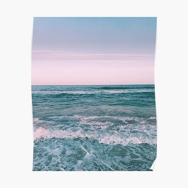 Vsco Pictures Posters Redbubble - pink aesthetic beach water roblox