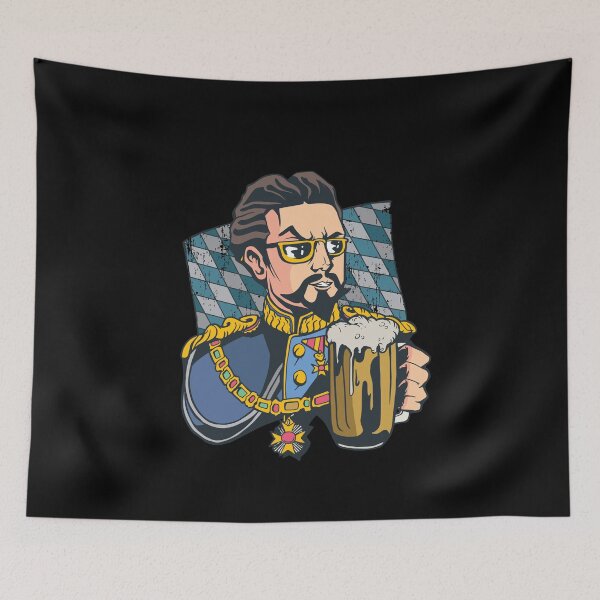Item preview, Funny Bavarian Beer Design designed and sold by Pummli.