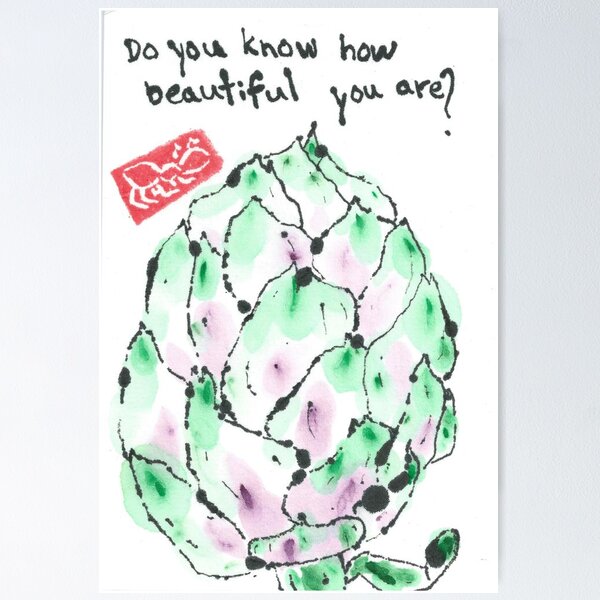 Do you know how beautiful you are? (Rumi) Poster