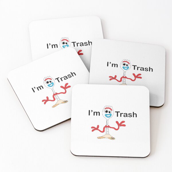Item preview, I’m Trash Toy Fork designed and sold by Mmk296.