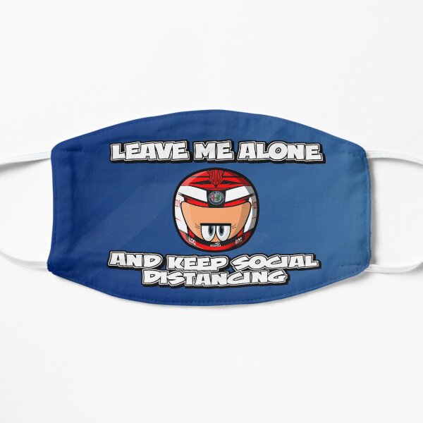 Lass mich in Ruhe und halte soziale Distanz Maske