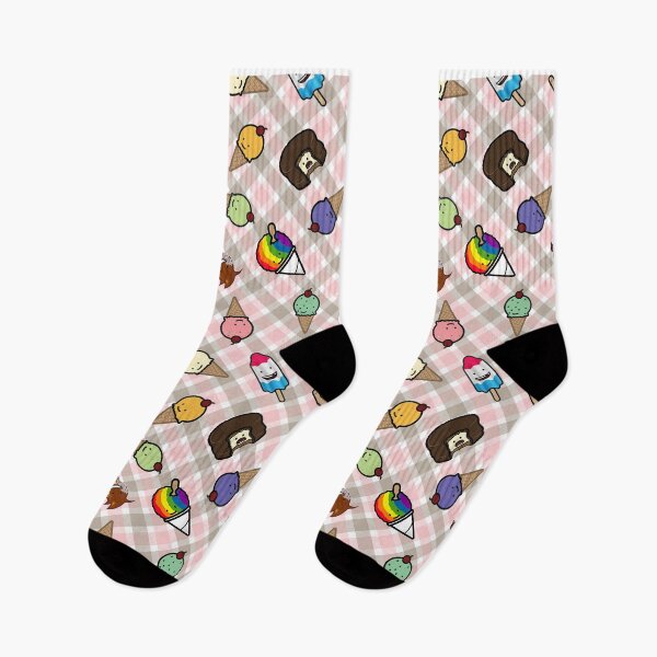 Item preview, Neapolitan Gingham Frosty Treats designed and sold by happynerdcore.