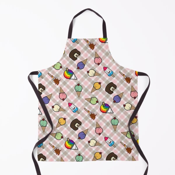 Item preview, Neapolitan Gingham Frosty Treats designed and sold by happynerdcore.