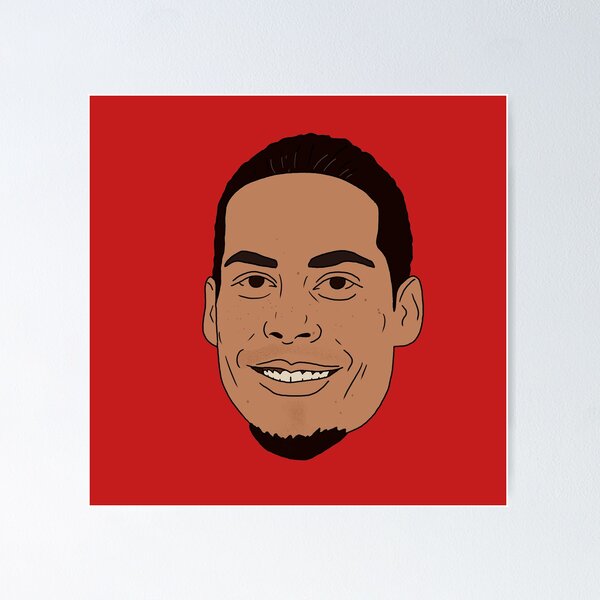 Item preview, Liverpool Virgil Van Dijk designed and sold by thebcarts.