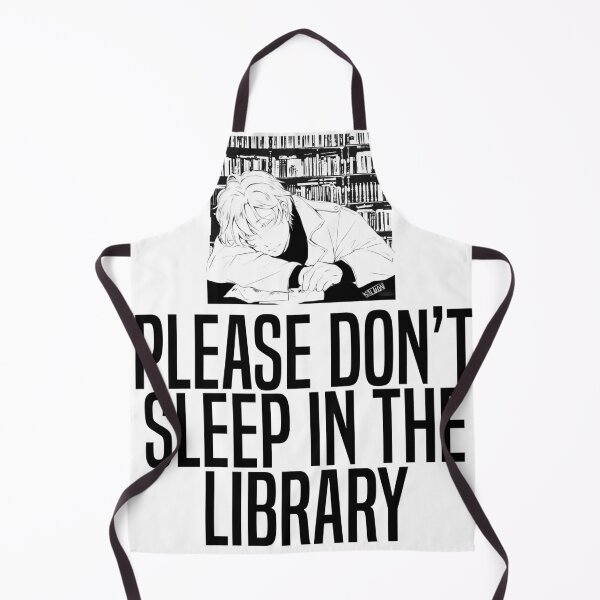 Item preview, Banana Fish - Ash Lynx Please Don't Sleep in The Library designed and sold by MykaAndSalmon.