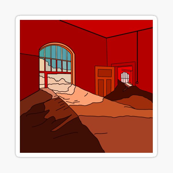 the slow rush tame impala Sticker
