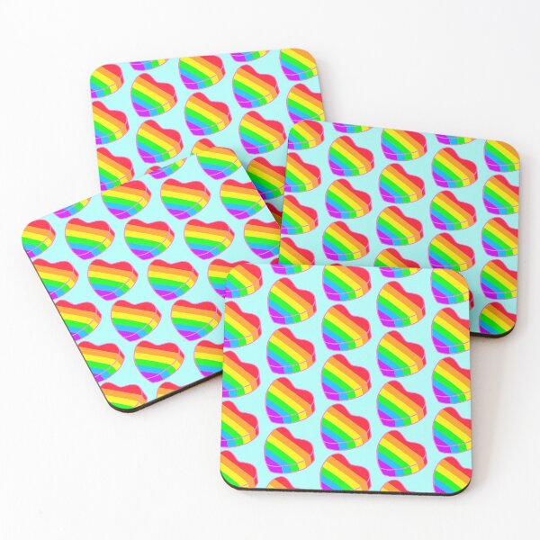 Item preview, lgbtqa+ candy heart designed and sold by evthewitch.