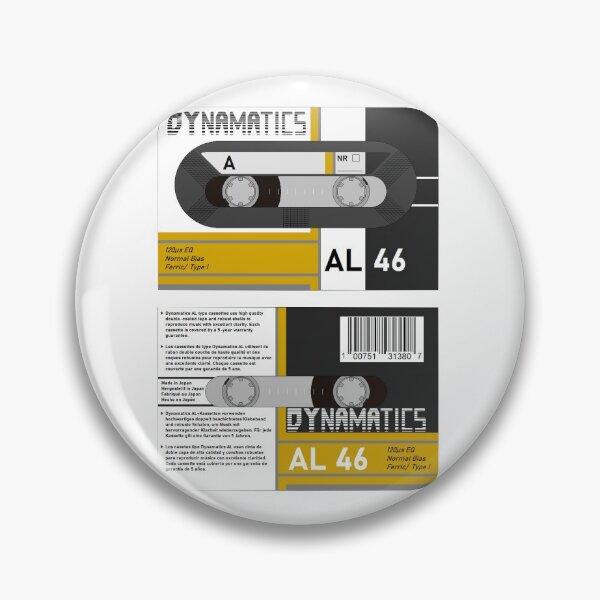 Artikelvorschau, Dynamatics AL 46 Typ 1 Kassette (Vorder- und Rückseite) entworfen und verkauft von B-96-J.