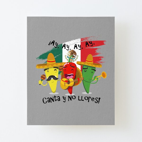 Laminas Montadas Cancion Mexicana Redbubble
