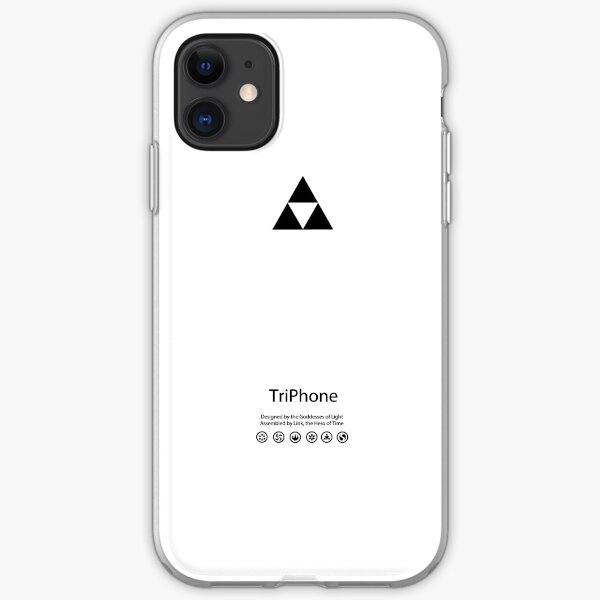 TriPhone (WHITE) iPhone Soft Case