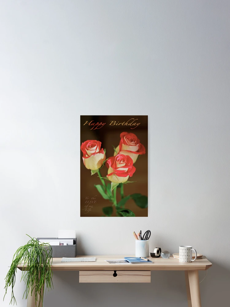Thumbnail 2 of 3, Poster, Roses designed and sold by Ravred.