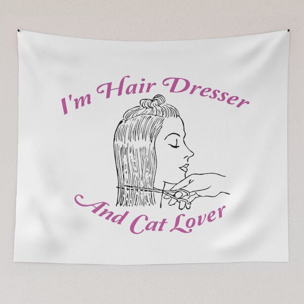 Item preview, Cute Hairdresser Shirt , i'm hairdresser and cat lover , gift for hairdressers designed and sold by Soukainadesign.