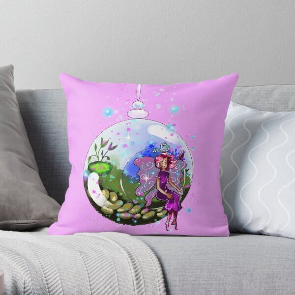 Idalis the Indoor Gardening Fairy™ Throw Pillow