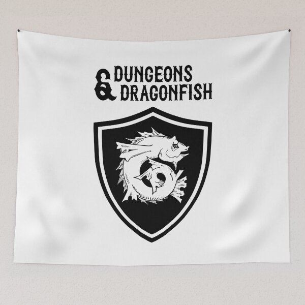 Item preview, Dungeons & Dragonfish designed and sold by infleims.