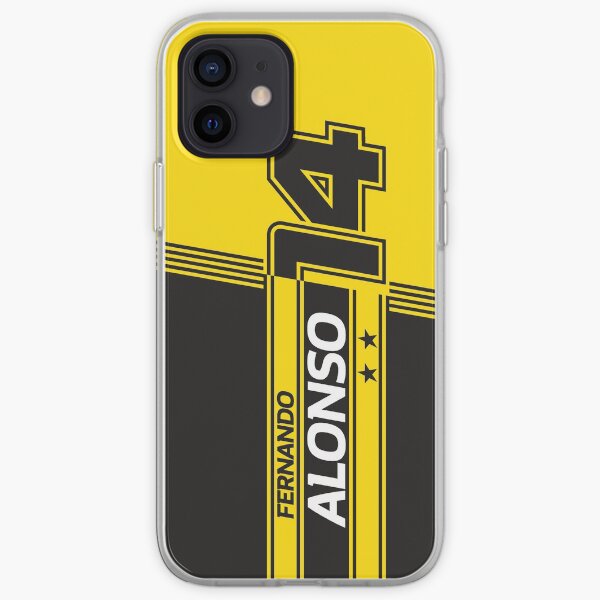 Fernando Alonso Renault | F1 Funda blanda para iPhone