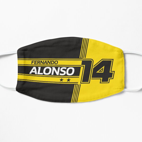 Fernando Alonso Renault | F1 Flat Mask