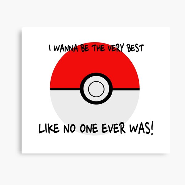 Pokemon Ball Theme Song Canvas Print By Umeimages Redbubble