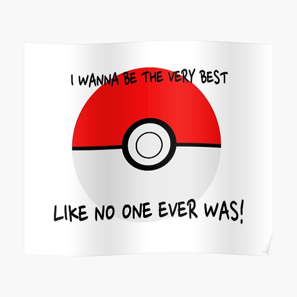 Pokemon Song Posters Redbubble