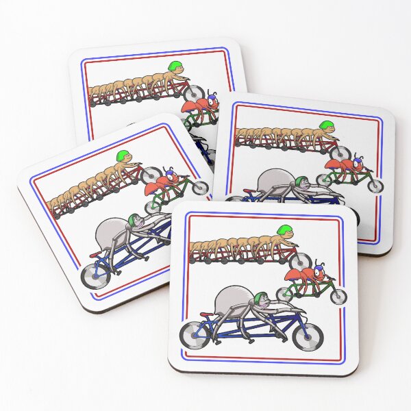 Item preview, arthropods bicycle race designed and sold by Dwarf-Monkey.