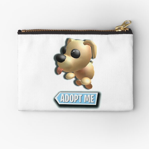 Blue Roblox Zipper Pouches Redbubble - blue dog adopt me roblox free roblox accounts generator