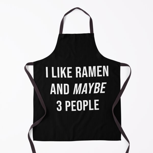 Item preview, I like ramen and maybe 3 people ramen lover japanese ramen korean ramen mukbang  designed and sold by JoDesignLab.