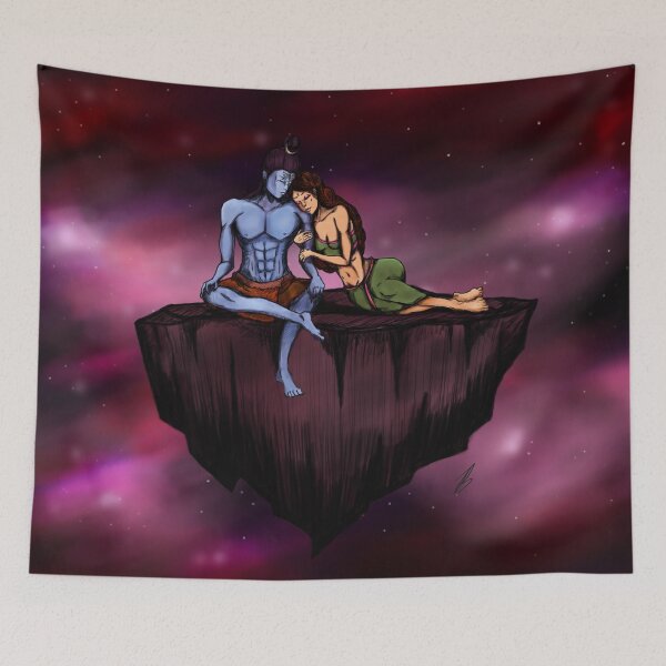 Item preview, SHIVA AND PARVATI designed and sold by digimei21.
