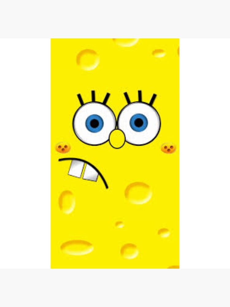 " spongebob goofing cheese meme " Sticker for Sale by GraceCop Redbubble