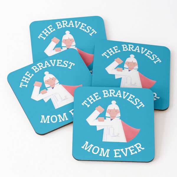 Item preview, The Bravest Mom Ever designed and sold by ForStrong.