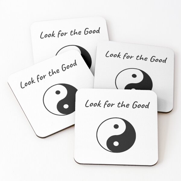 Item preview, Yin Yang, Look For the Good, Peace, Harmony designed and sold by lillianya.
