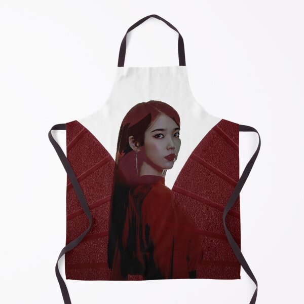 Item preview, IU - Red Fans designed and sold by kpopkdramamerch.