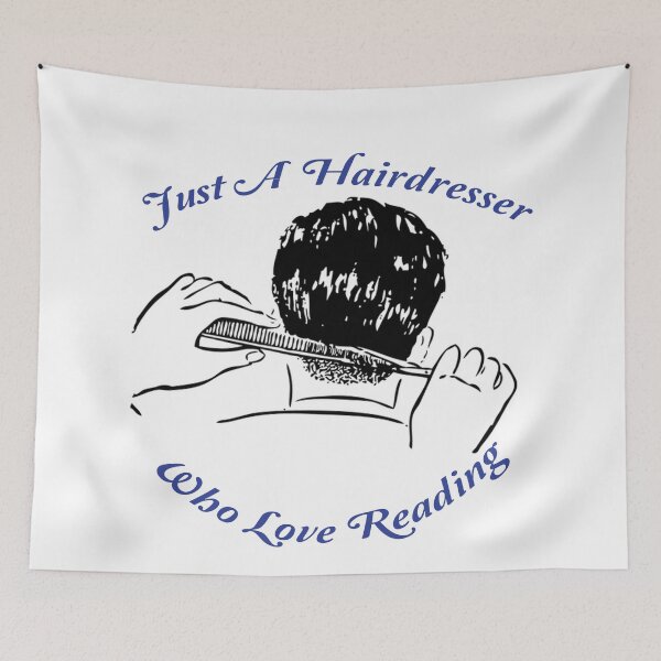 Item preview, Awesome Hairdresser Shirt , Just a Haidresser Who Love Reading , Gift For Hairdressers designed and sold by Soukainadesign.