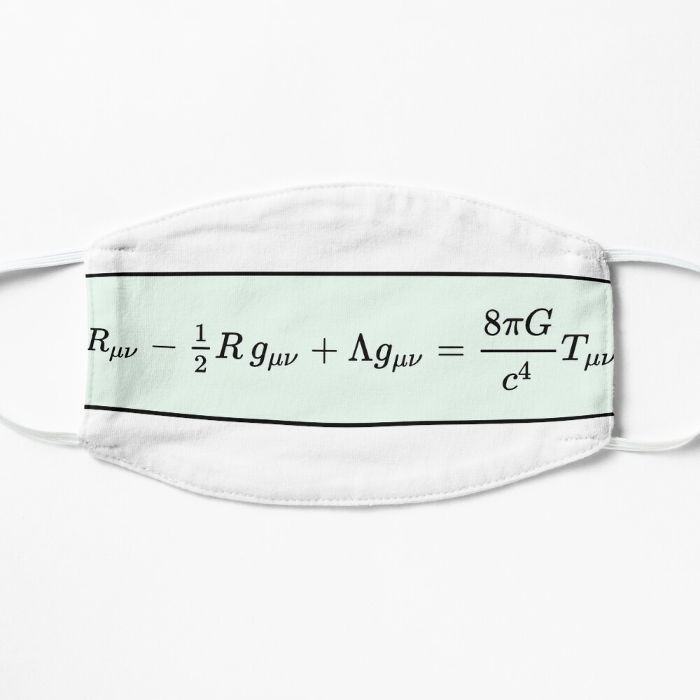 Einstein Field Equations, ur,mask_flatlay_front,product,1000x1000