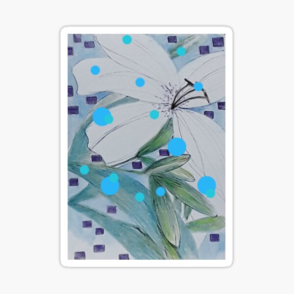Lily Shining Sticker